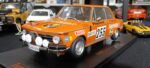 BMW 2002 Jägermeister #255 Stiller/Wagener del Rally de Montecarlo de 1973.