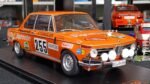 BMW 2002 Jägermeister #255 Stiller/Wagener del Rally de Montecarlo de 1973.