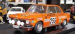 BMW 2002 Jägermeister #255 Stiller/Wagener del Rally de Montecarlo de 1973.