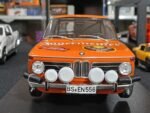 BMW 2002 Jägermeister #255 Stiller/Wagener del Rally de Montecarlo de 1973.
