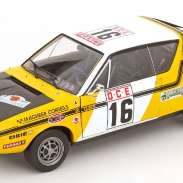 Renault 17 Gordini No.16, Rally Marruecos año 1976