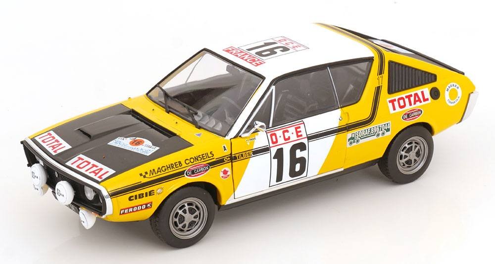 Renault 17 Gordini No.16, Rally Marruecos año 1976